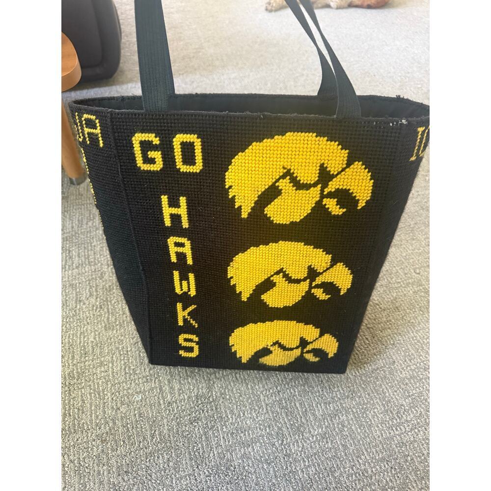 Iowa Hawkeyes Vintage large tote